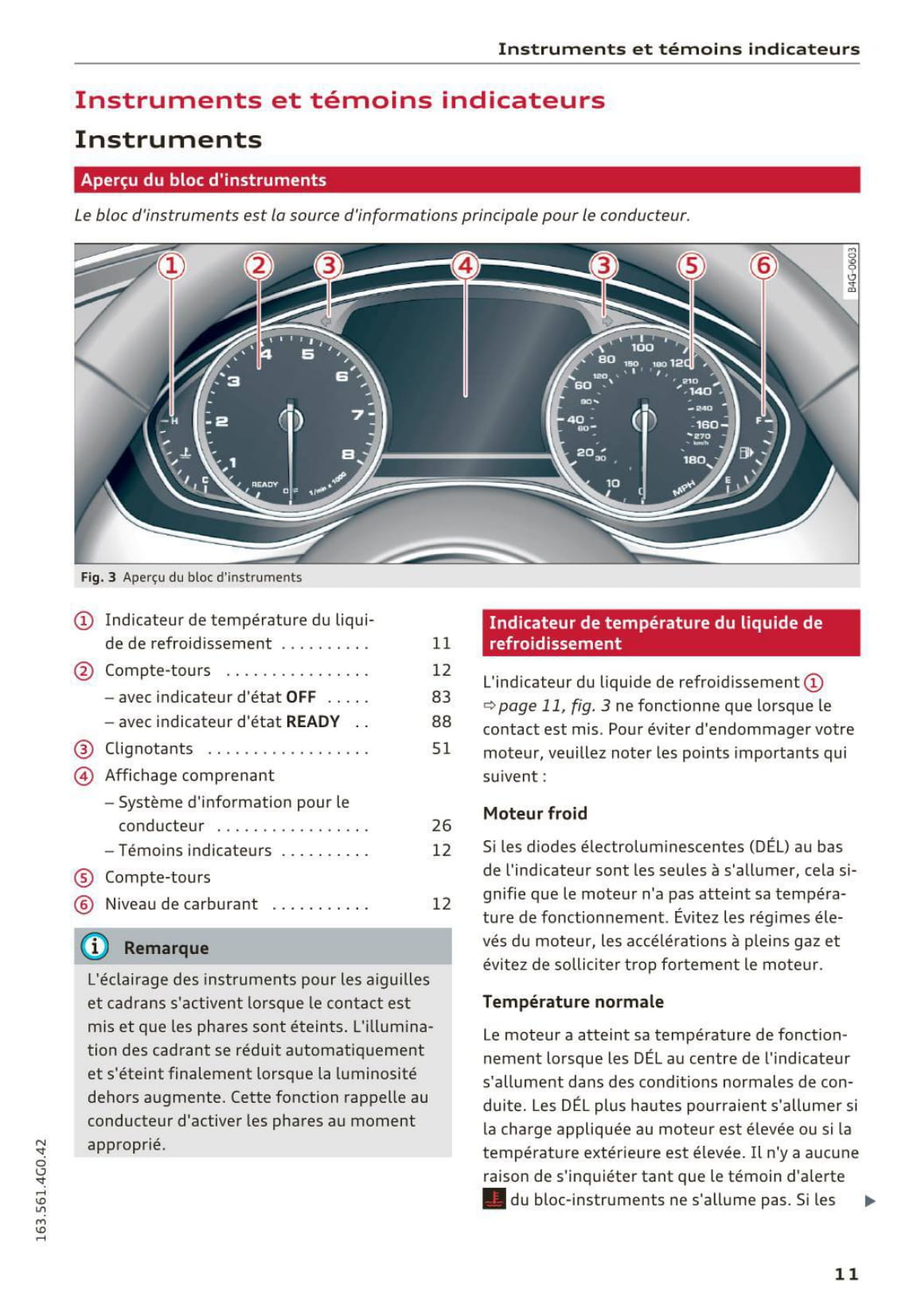 2014-2016 Audi A6/S6 Owner's Manual | French