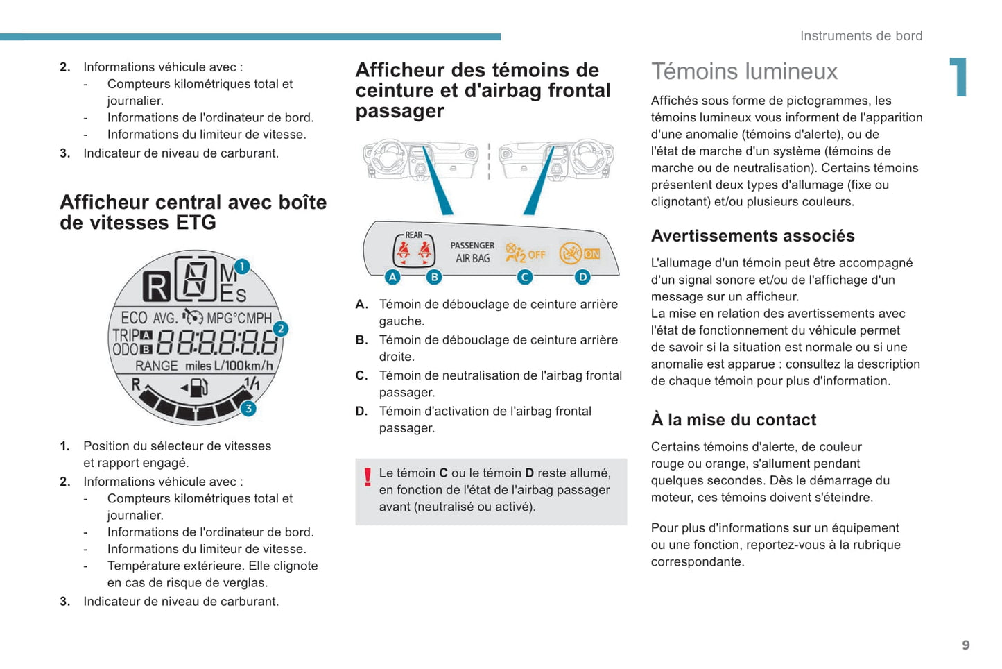 2018-2022 Peugeot 108 Manuel du propriétaire | Français