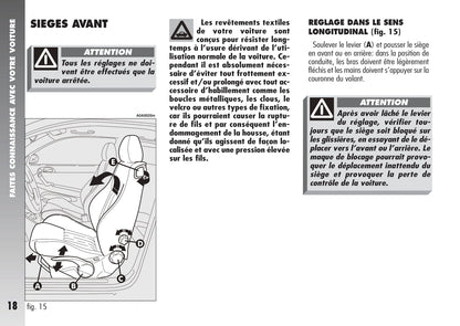 2007-2010 Alfa Romeo 147 Gebruikershandleiding | Frans