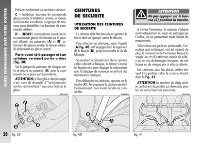 2007-2010 Alfa Romeo 147 Owner's Manual | French