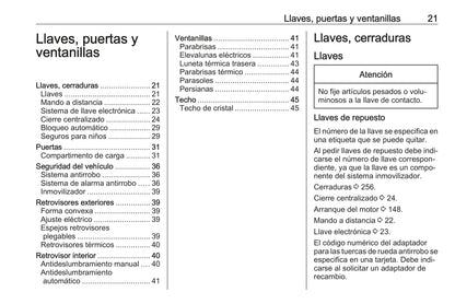 2018 Opel Grandland X Owner's Manual | Spanish