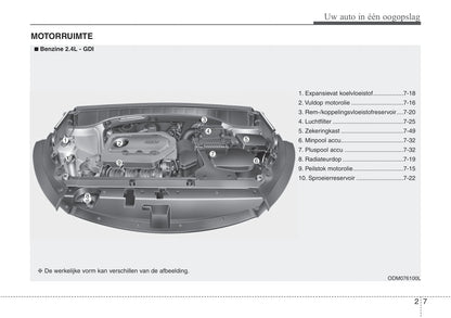 2016-2019 Hyundai Santa Fe Manuel du propriétaire | Néerlandais