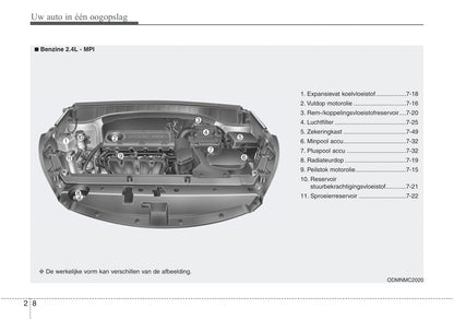 2016-2019 Hyundai Santa Fe Manuel du propriétaire | Néerlandais