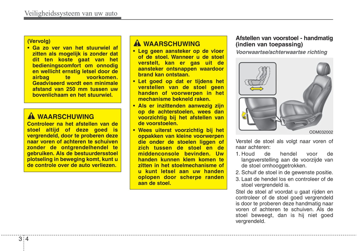 2016-2022 Hyundai Santa Fe Owner's Manual | Dutch