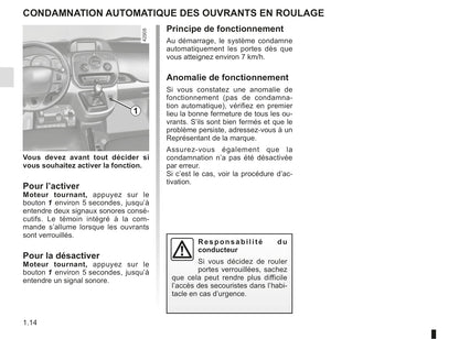 2018-2019 Renault Kangoo Gebruikershandleiding | Frans