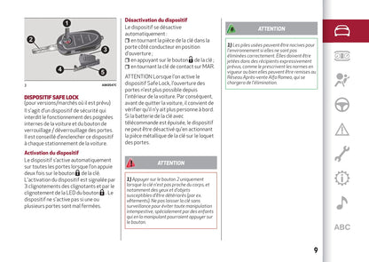 2016-2023 Alfa Romeo Giulietta Manuel du propriétaire | Français