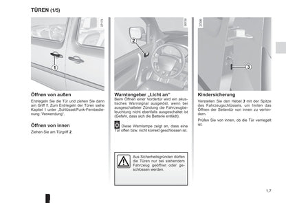 2008-2013 Renault Kangoo Manuel du propriétaire | Allemand