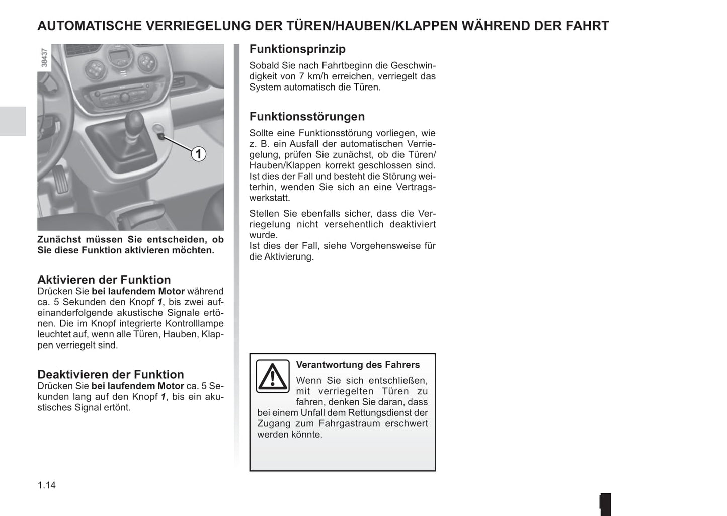 2015-2016 Renault Kangoo Gebruikershandleiding | Duits