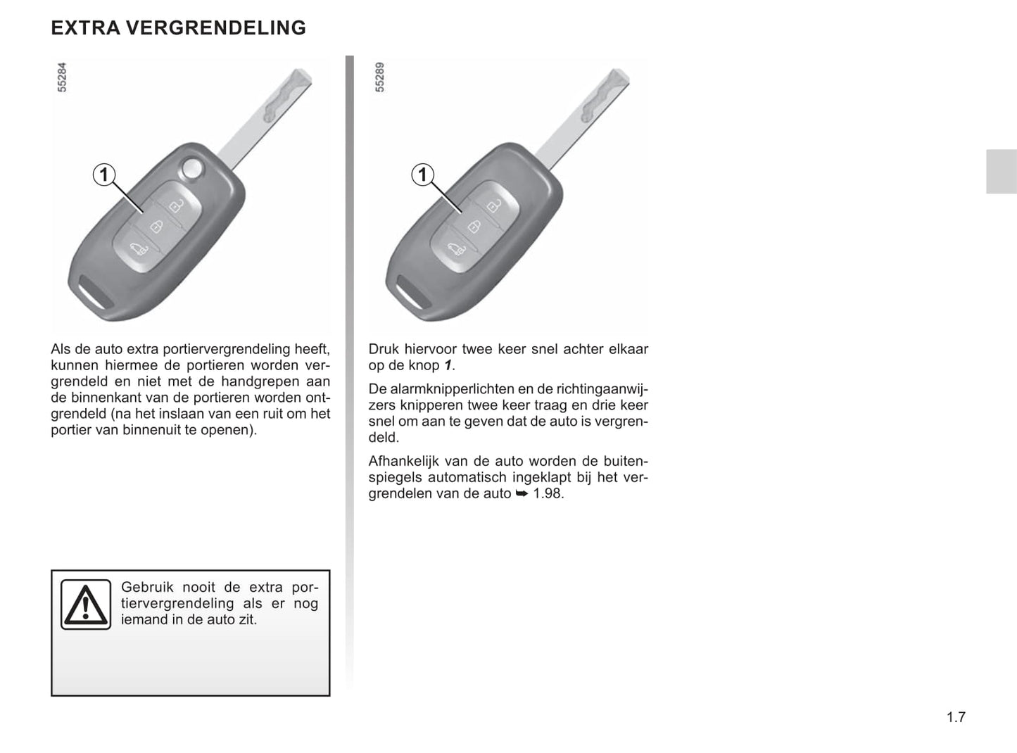 2022-2023 Renault Trafic Owner's Manual | Dutch