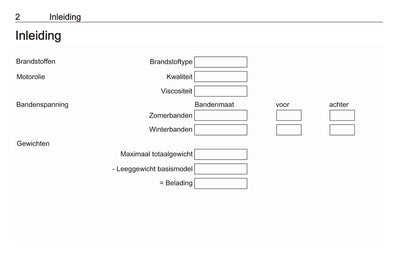 2021-2022 Opel Mokka/Mokka-e Owner's Manual | Dutch