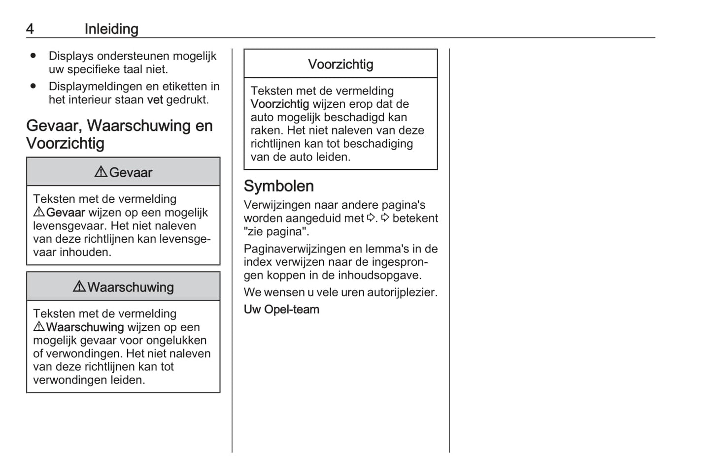 2021-2022 Opel Mokka/Mokka-e Owner's Manual | Dutch