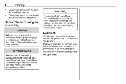 2021-2022 Opel Mokka/Mokka-e Owner's Manual | Dutch