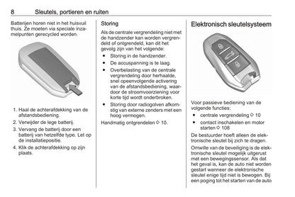 2021-2022 Opel Mokka/Mokka-e Owner's Manual | Dutch