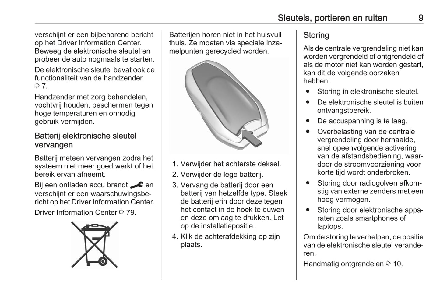 2021-2022 Opel Mokka/Mokka-e Owner's Manual | Dutch