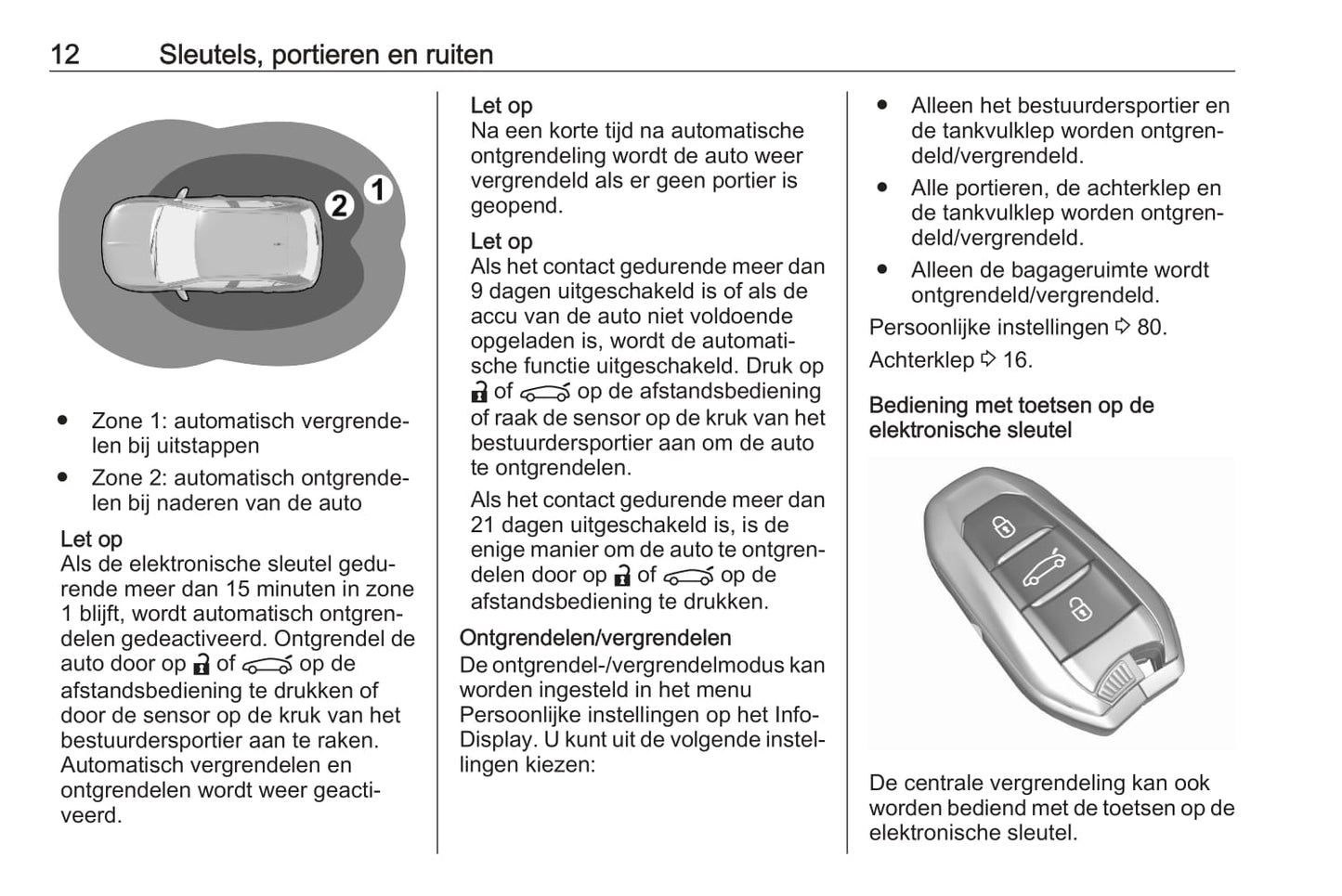 2021 Opel Mokka/Mokka-e Owner's Manual | Dutch