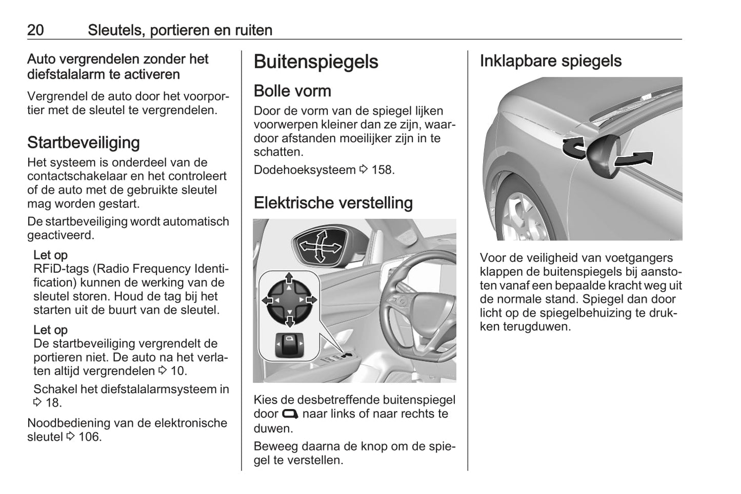 2021-2022 Opel Mokka/Mokka-e Owner's Manual | Dutch