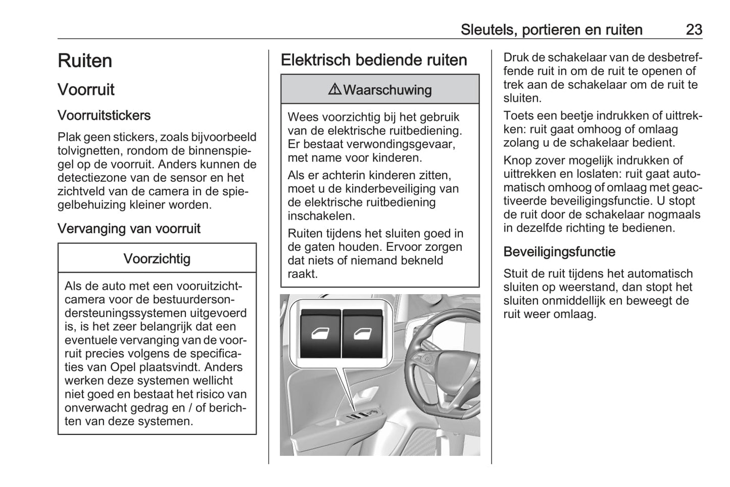 2021-2022 Opel Mokka/Mokka-e Owner's Manual | Dutch