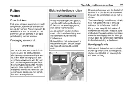 2021-2022 Opel Mokka/Mokka-e Owner's Manual | Dutch