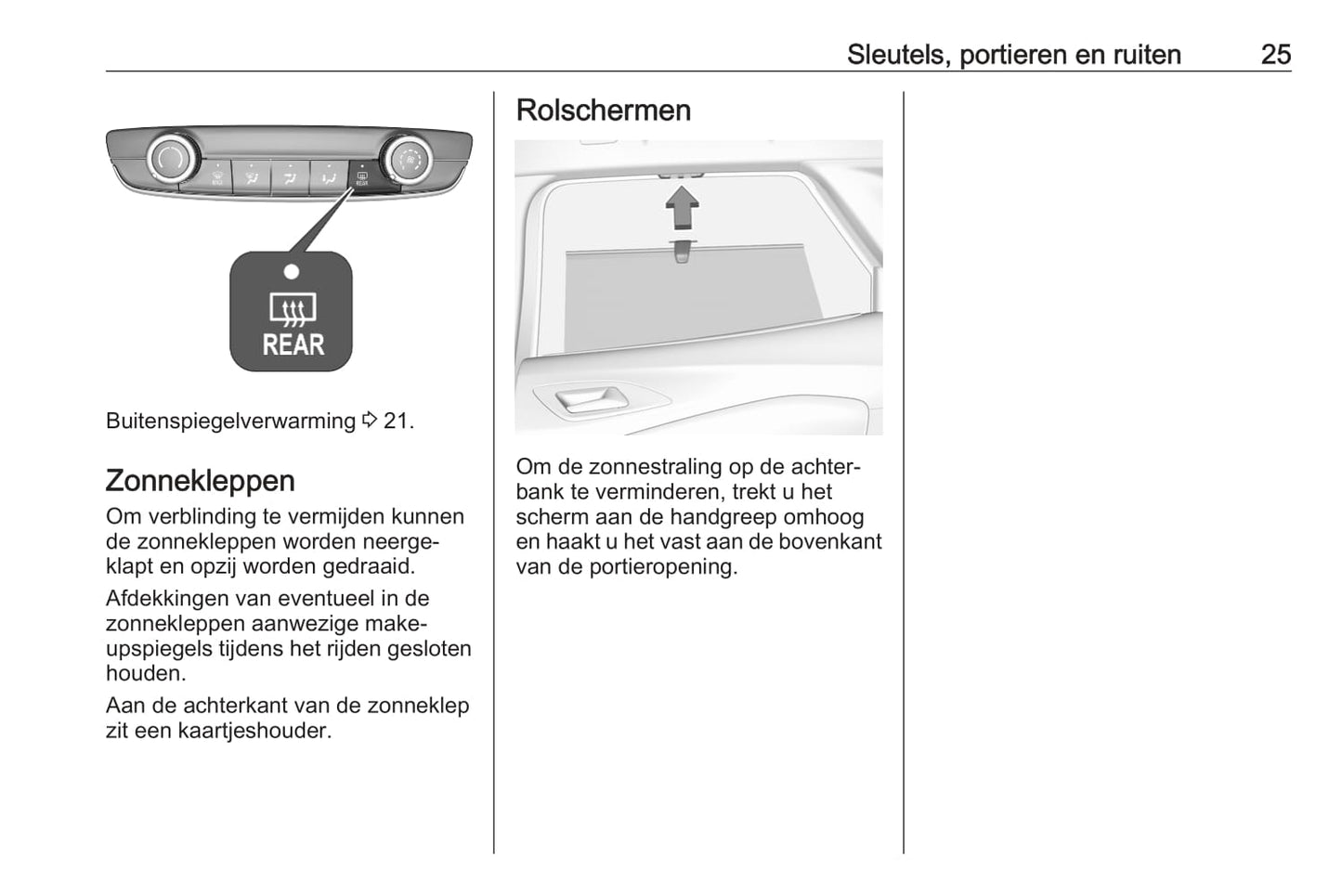 2021-2022 Opel Mokka/Mokka-e Owner's Manual | Dutch