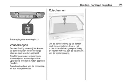 2021-2022 Opel Mokka/Mokka-e Owner's Manual | Dutch