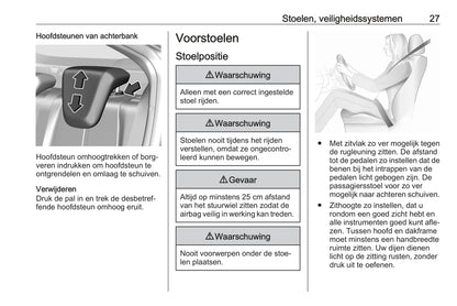 2021-2022 Opel Mokka/Mokka-e Owner's Manual | Dutch