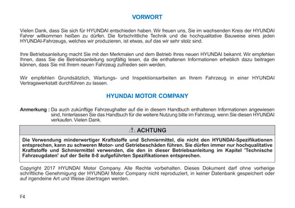 2017-2018 Hyundai Tucson Owner's Manual | German