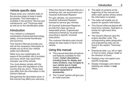 2017-2019 Vauxhall Adam Manuel du propriétaire | Anglais