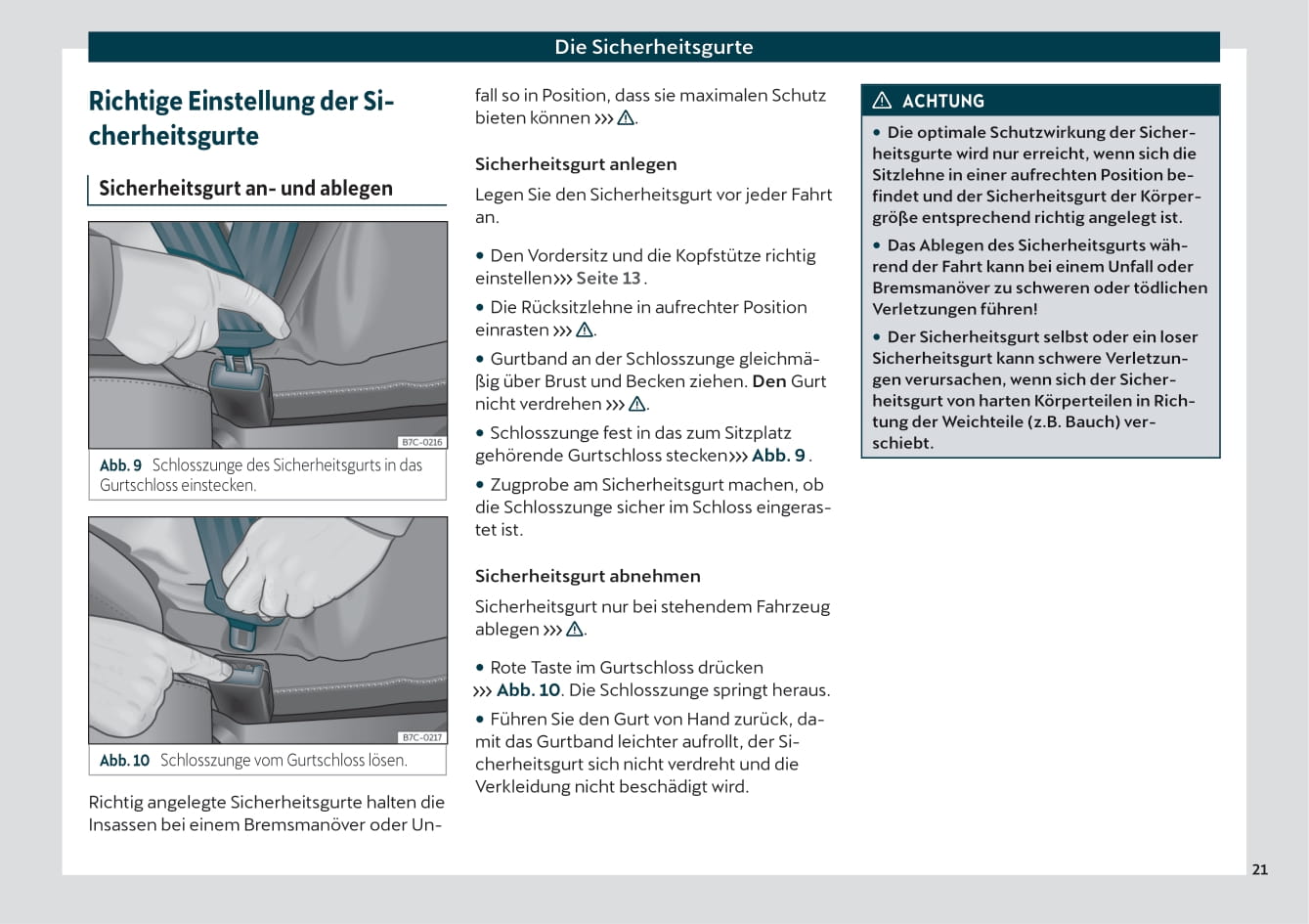 2021 Cupra Formentor Owner's Manual | German