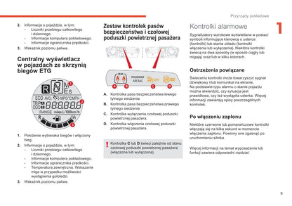 2014-2020 Citroën C1 Manuel du propriétaire | Polonais