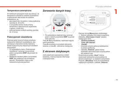 2018-2022 Citroën C1 Owner's Manual | Polish