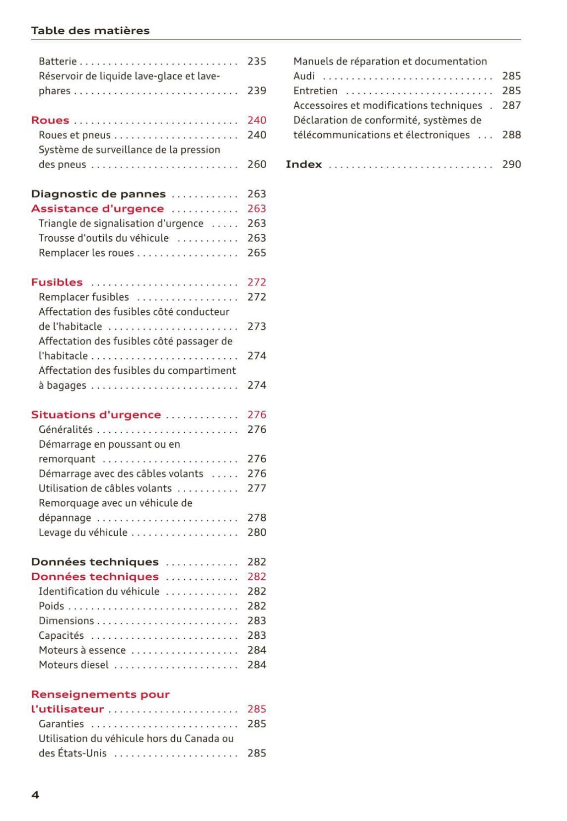 2014-2016 Audi A7/S7 Gebruikershandleiding | Frans