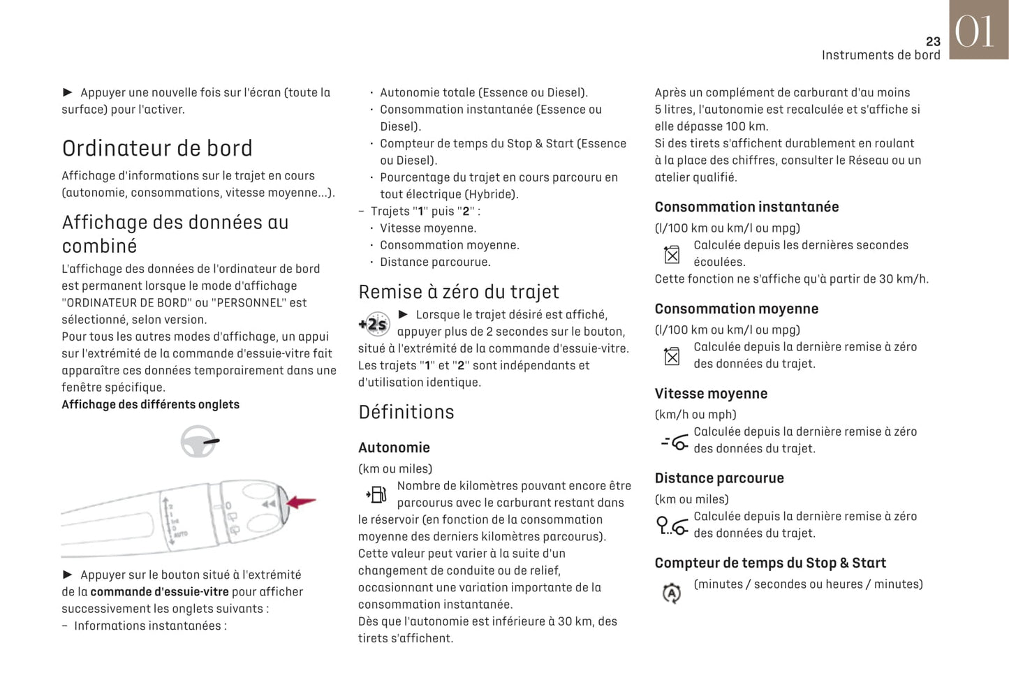 2017-2021 Citroën DS7 Manuel du propriétaire | Français