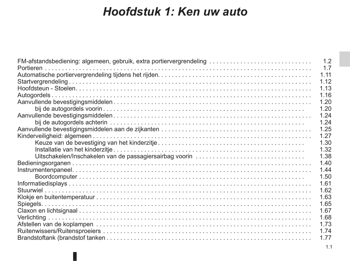 2008-2009 Renault Modus/Grand Modus Gebruikershandleiding | Nederlands