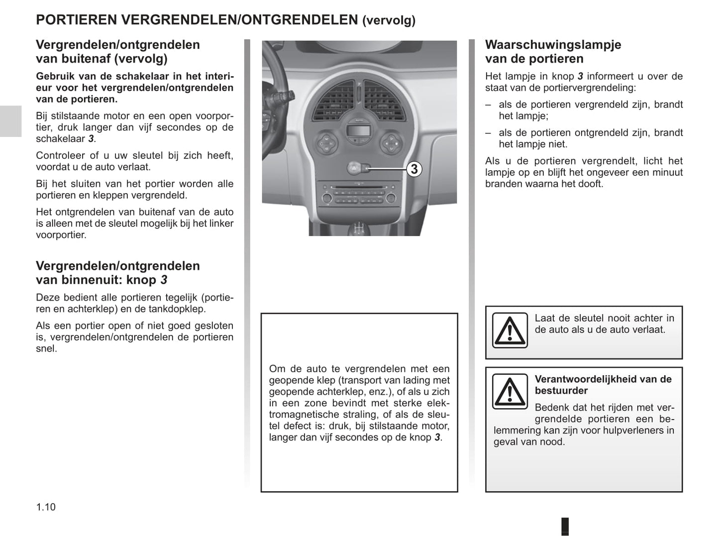 2008-2009 Renault Modus/Grand Modus Gebruikershandleiding | Nederlands