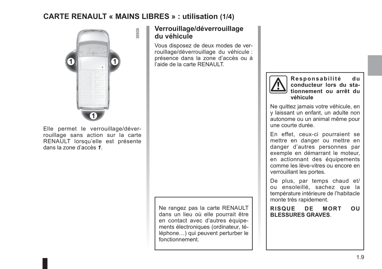 2018-2019 Renault Trafic Gebruikershandleiding | Frans