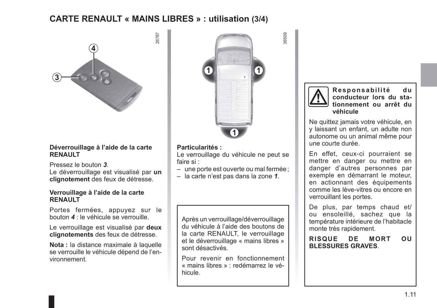 2018-2019 Renault Trafic Gebruikershandleiding | Frans