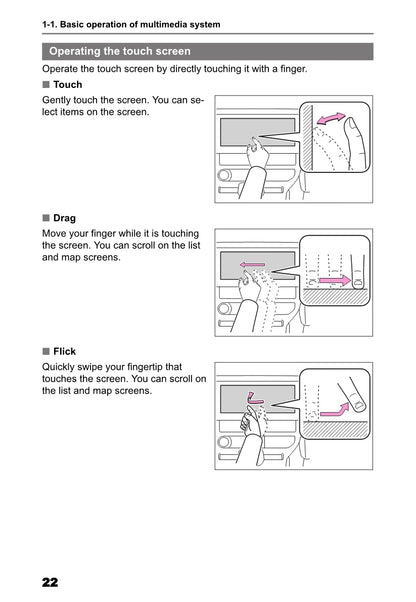 Toyota bZ4X Multimedia Owner's Manual 2022 - 2023