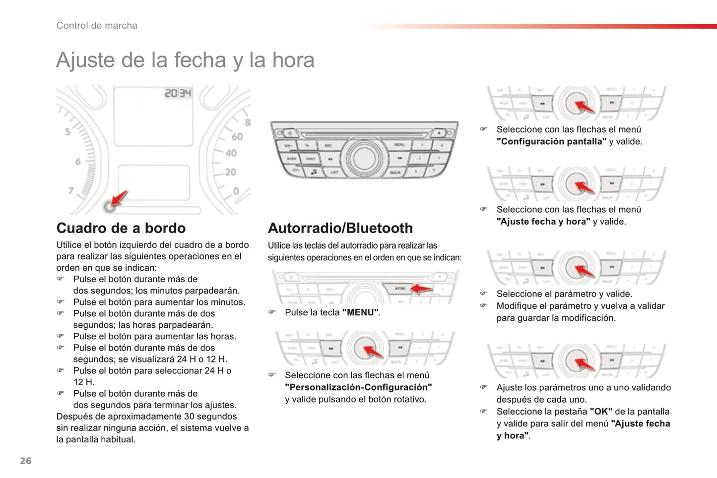 2016-2017 Citroën C-Elysée Gebruikershandleiding | Spaans