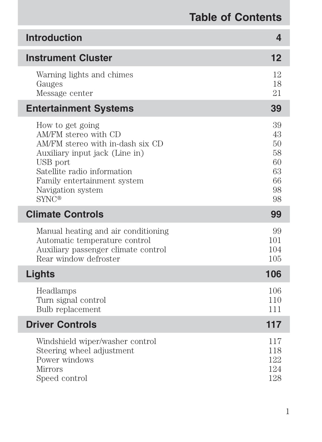 2010 Ford Explorer Owner's Manual | English