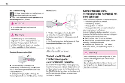 2020-2021 Toyota Proace City Verso Owner's Manual | German