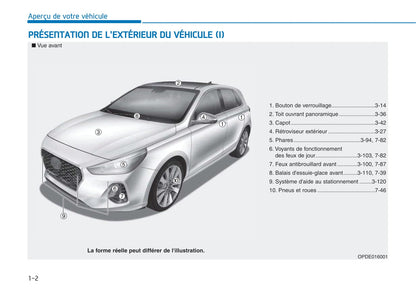 2017-2019 Hyundai i30 Manuel du propriétaire | Français