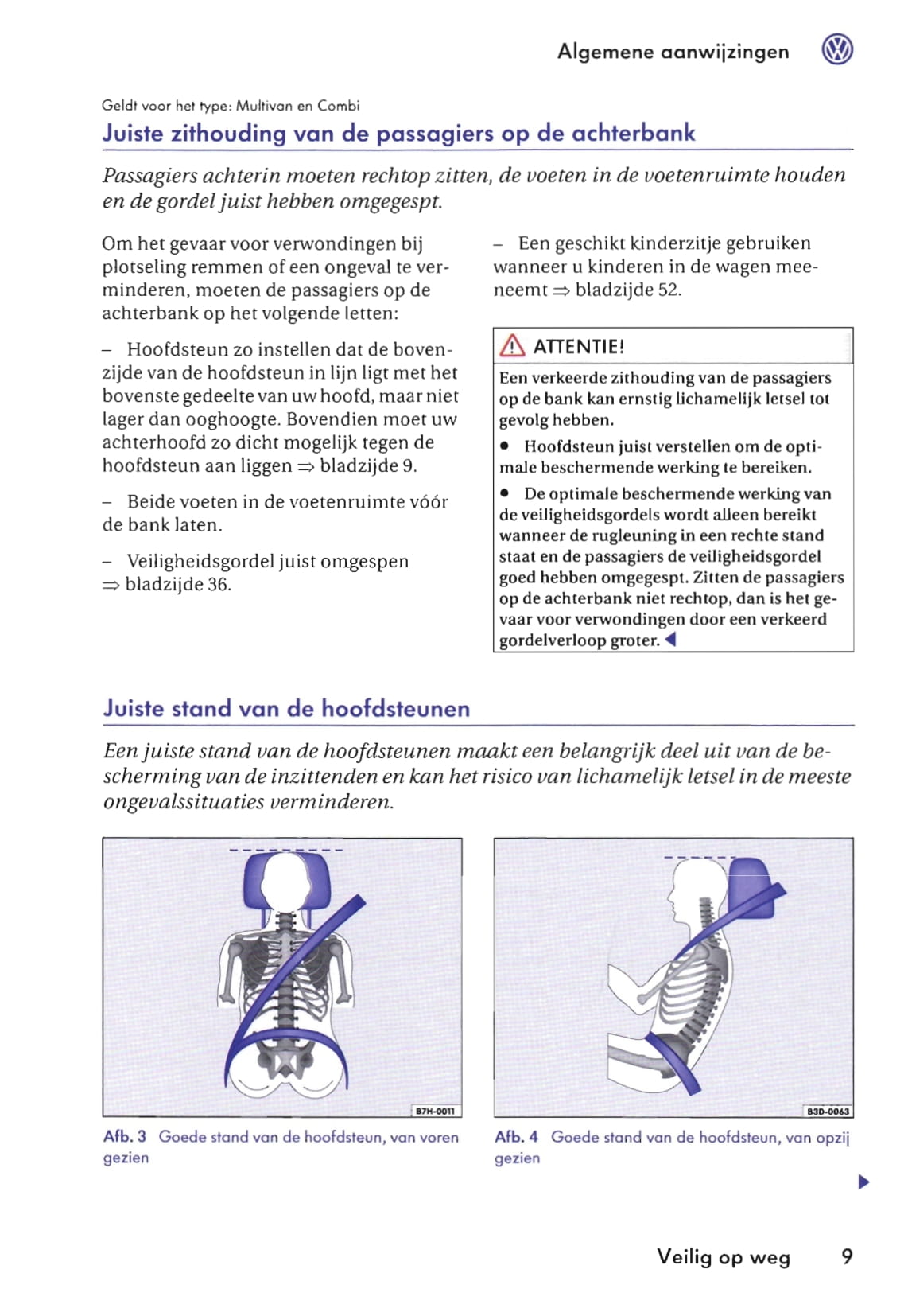 2009-2016 Volkswagen Caravelle/Multivan/Transporter Gebruikershandleiding | Nederlands