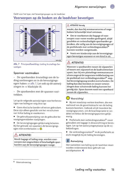 2009-2016 Volkswagen Caravelle/Multivan/Transporter Gebruikershandleiding | Nederlands