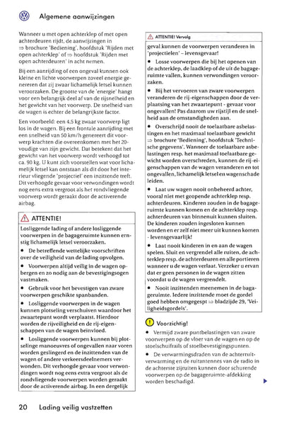 2009-2016 Volkswagen Caravelle/Multivan/Transporter Gebruikershandleiding | Nederlands