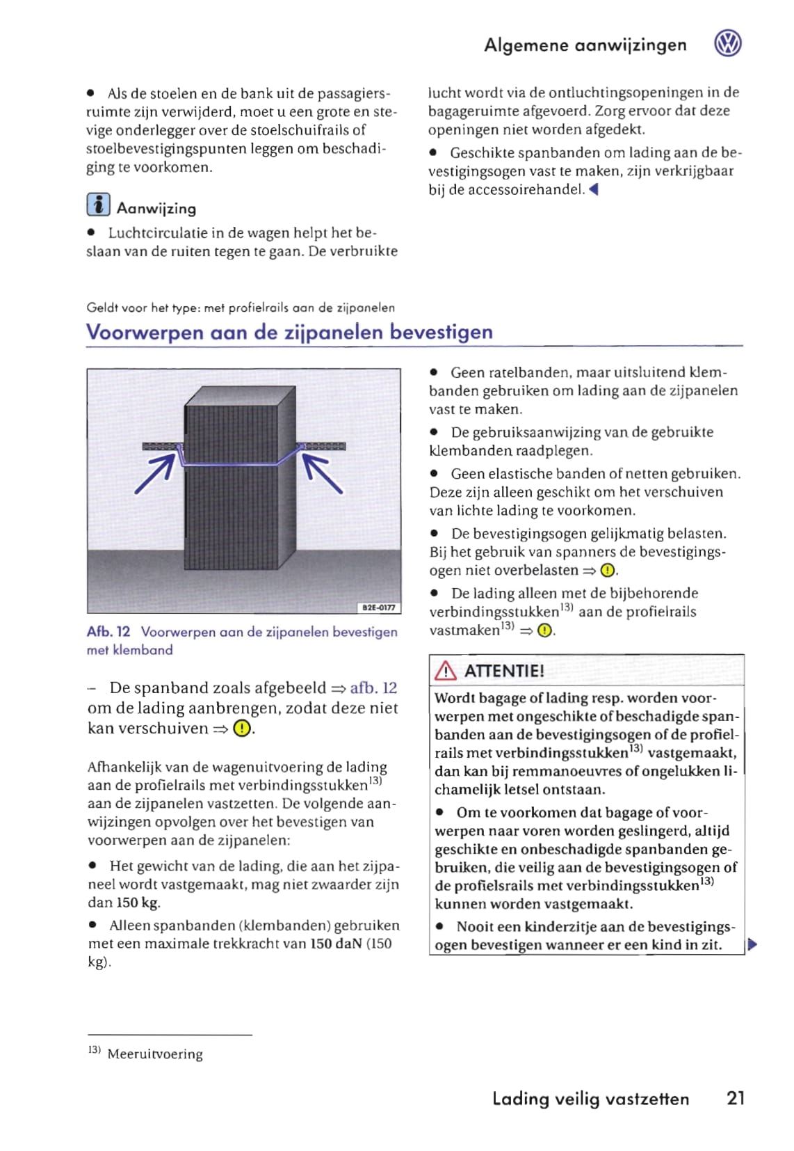 2009-2016 Volkswagen Caravelle/Multivan/Transporter Gebruikershandleiding | Nederlands