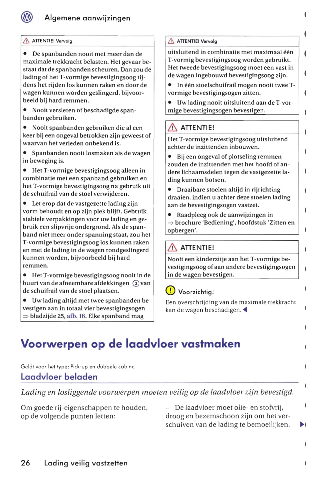 2009-2016 Volkswagen Caravelle/Multivan/Transporter Gebruikershandleiding | Nederlands