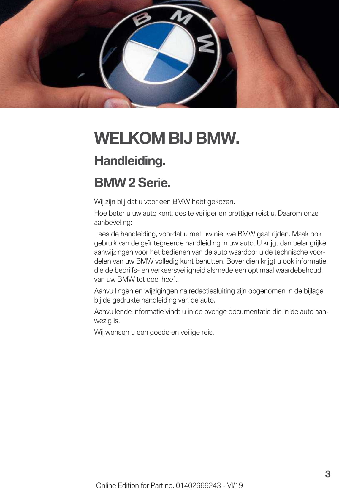 2017-2021 BMW 2-serie Manuel du propriétaire | Néerlandais
