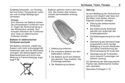 2021 Opel Grandland/Grandland Hybrid Owner's Manual | German