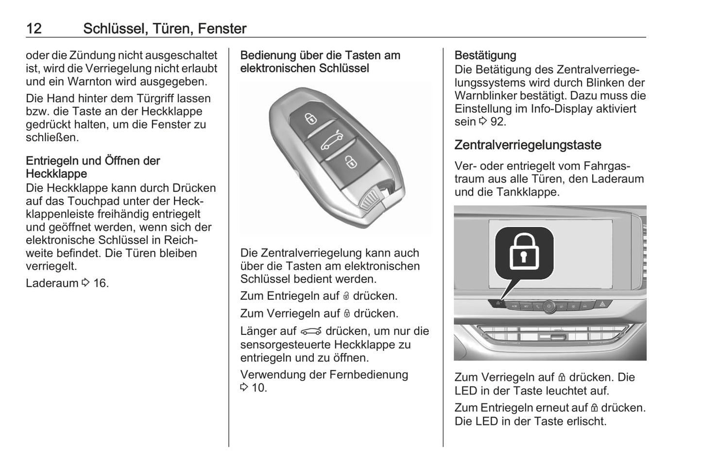 2021 Opel Grandland/Grandland Hybrid Owner's Manual | German