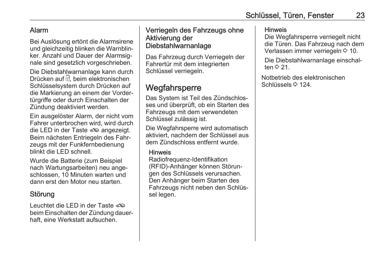 2021 Opel Grandland/Grandland Hybrid Owner's Manual | German